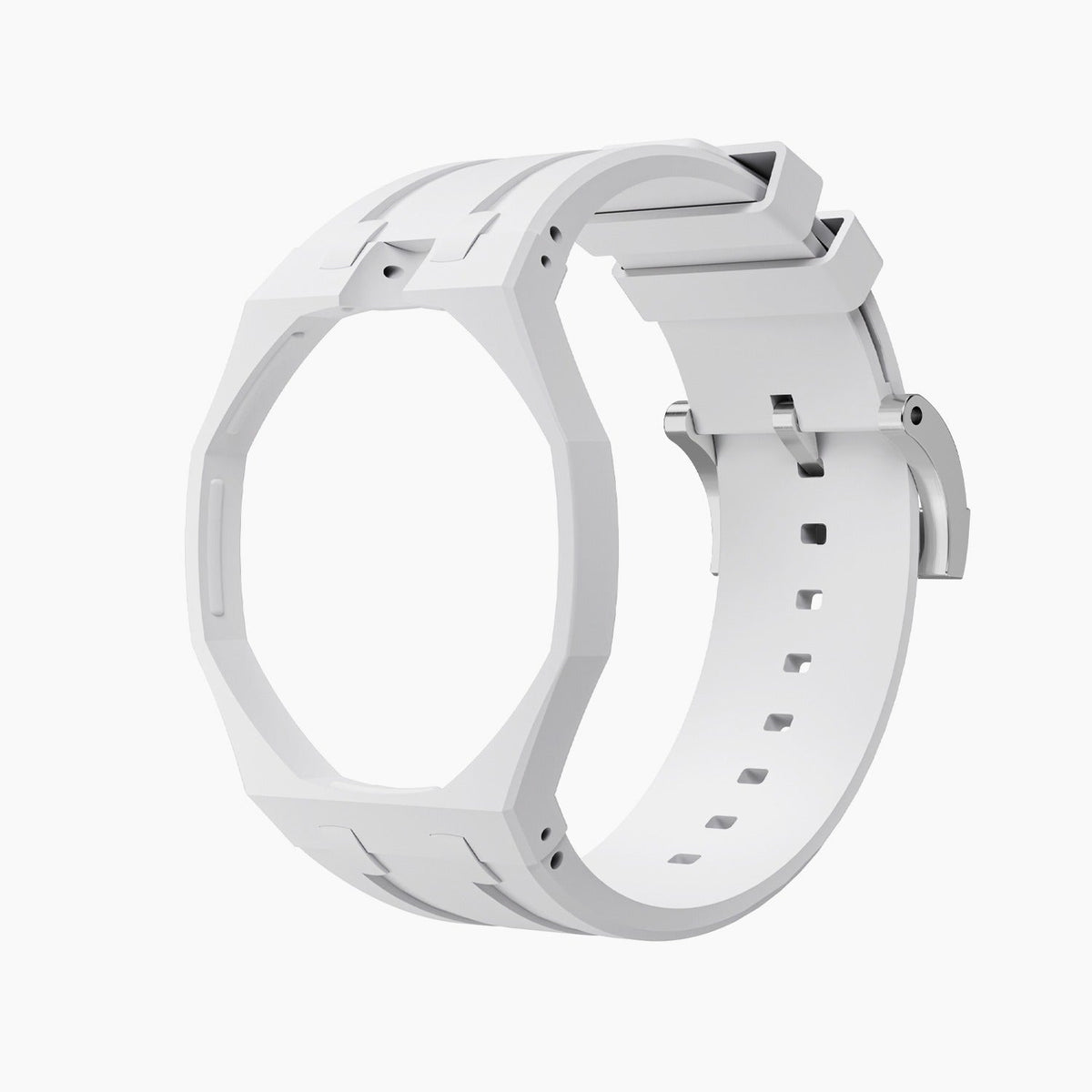 Audemars Piguet x Swatch Royal Pop "HUIT BLANC" 40 mm + Rubber Case-Strap