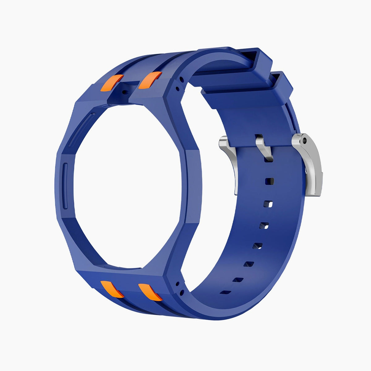Audemars Piguet x Swatch Royal Pop "ORENJI HACHI" 40 mm + Rubber Case-Strap