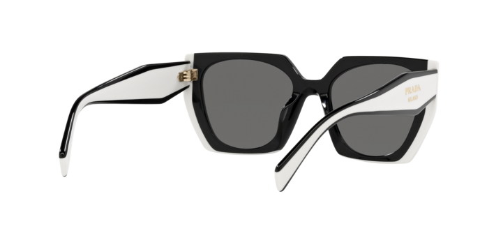 Prada 0PR 15WS Women's Sunglasses - Black Frame, Grey Lenses Sunglasses