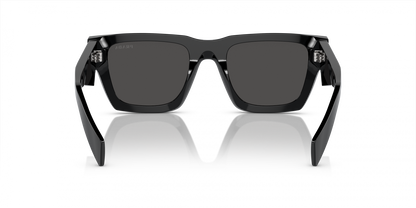 Prada PR A06S 16K08Z Men's Sunglasses - Black Frame, Dark Grey Lenses
