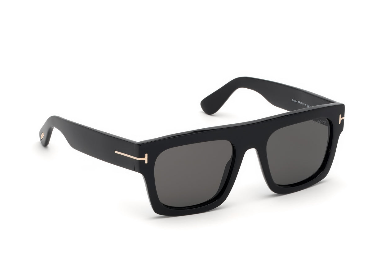 Tom Ford FT0711 01A Fausto Sunglasses for Men - Black