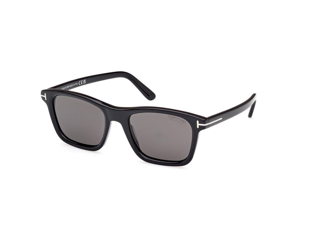 Tom Ford FT1179 01D Barron Sunglasses for Men - Black Sunglasses