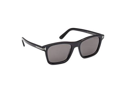 Tom Ford FT1179 01D Barron Sunglasses for Men - Black Sunglasses
