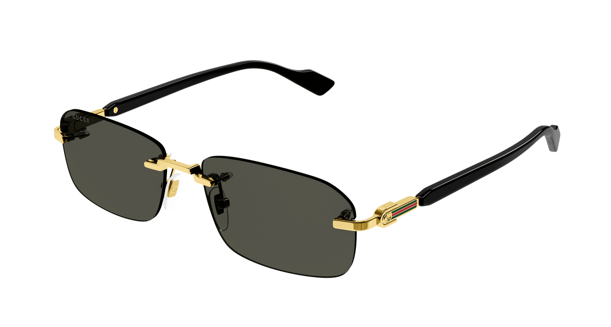 Gucci GG1221S 001 Gold Men's Sunglasses