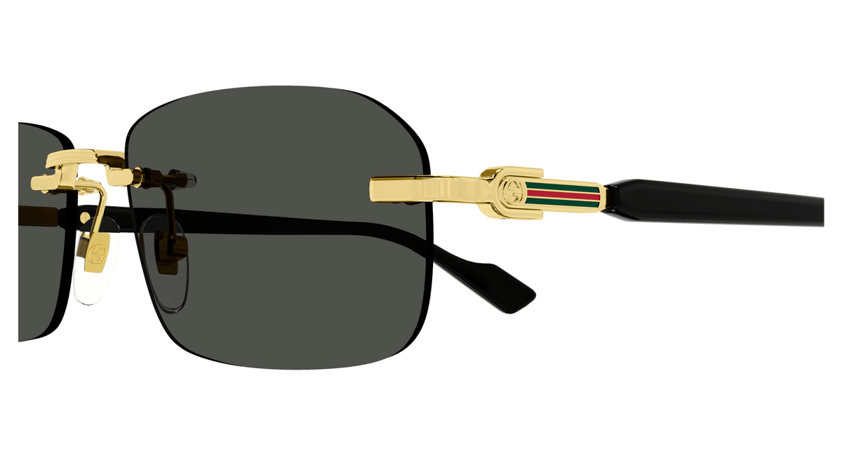 Gucci GG1221S 001 Gold Men's Sunglasses