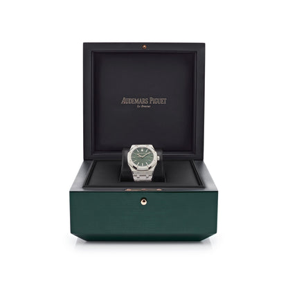 Audemars Piguet Royal Oak 15510ST.OO.1320ST.09 Stainless Steel Green Dial