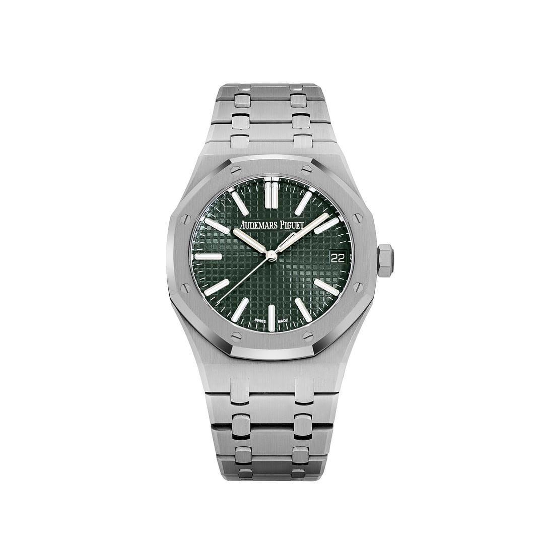 Audemars Piguet Royal Oak 3285 V3 – 15510ST.OO.1320ST.09 Stainless Steel Green Dial (2025)