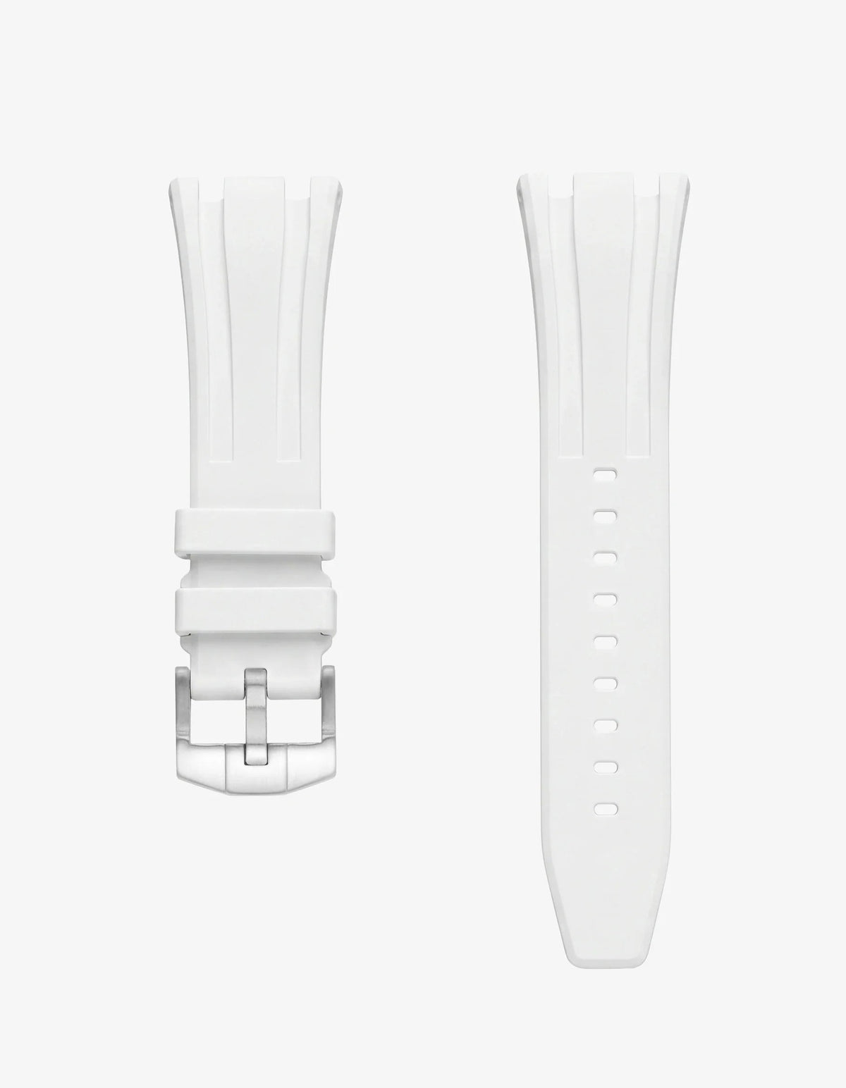 Rubber Strap White For AP x Swatch Royal Pop