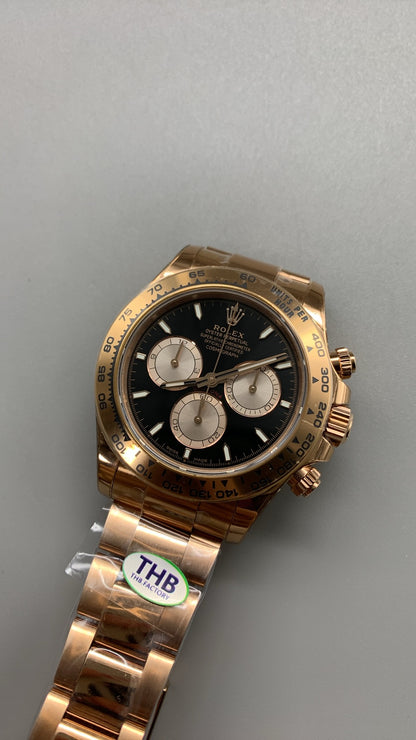 Rolex Daytona 126505 Rose Gold Bright Black Dial (2024)