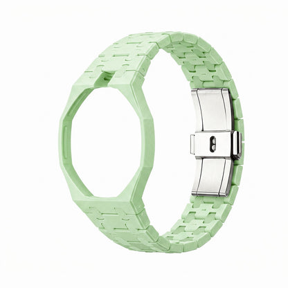 Audemars Piguet x Swatch Royal Pop BLAUE ACHT Green 40 mm + Ceramic Case-Strap