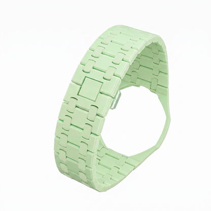 Audemars Piguet x Swatch Royal Pop BLAUE ACHT Green 40 mm + Ceramic Case-Strap