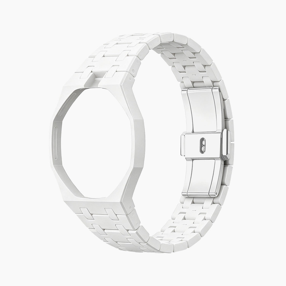 Audemars Piguet x Swatch Royal Pop "HUIT BLANC" 40 mm + Ceramic Case-Strap