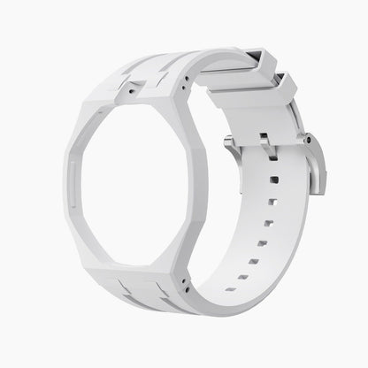 Audemars Piguet x Swatch Royal Pop "HUIT BLANC" 40 mm + Rubber Case-Strap