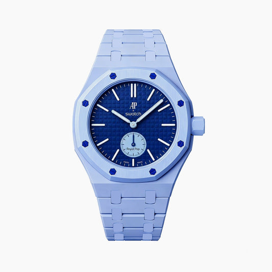 Audemars Piguet x Swatch Royal Pop LAN BA 40 mm + Ceramic Case-Strap