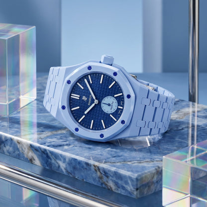 Audemars Piguet x Swatch Royal Pop LAN BA 40 mm + Ceramic Case-Strap