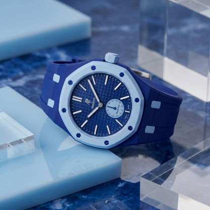 Audemars Piguet x Swatch Royal Pop OTG ROZ 40 mm + Rubber Case-Strap