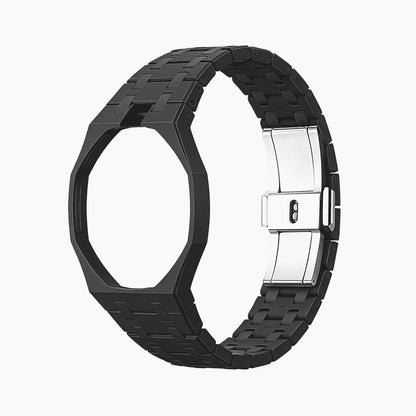 Audemars Piguet x Swatch Royal Pop "OCHO NEGRO" 40 mm + Ceramic Case-Strap