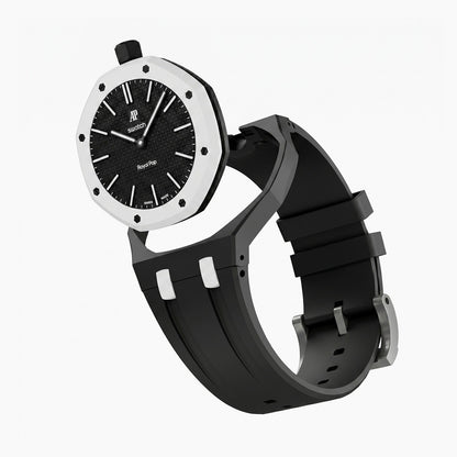 Audemars Piguet x Swatch Royal Pop "OCHO NEGRO" 40 mm + Rubber Case-Strap