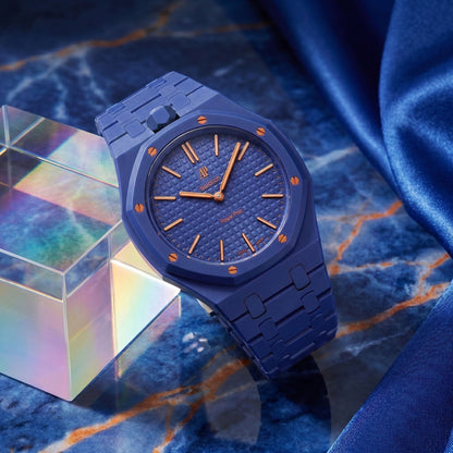Audemars Piguet x Swatch Royal Pop "ORENJI HACHI" 40 mm + Ceramic Case-Strap