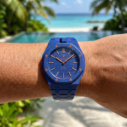 Audemars Piguet x Swatch Royal Pop "ORENJI HACHI" 40 mm + Ceramic Case-Strap