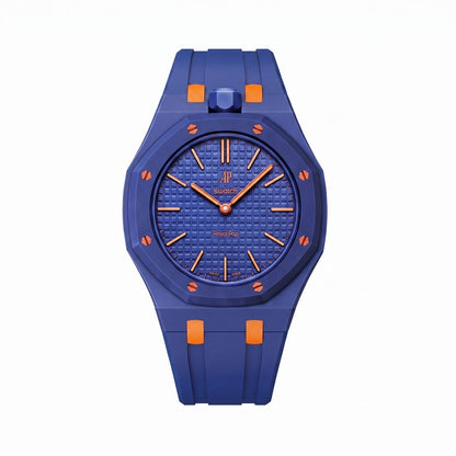 Audemars Piguet x Swatch Royal Pop "ORENJI HACHI" 40 mm + Rubber Case-Strap