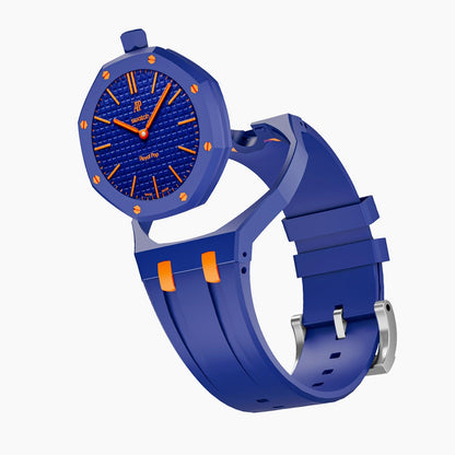 Audemars Piguet x Swatch Royal Pop "ORENJI HACHI" 40 mm + Rubber Case-Strap