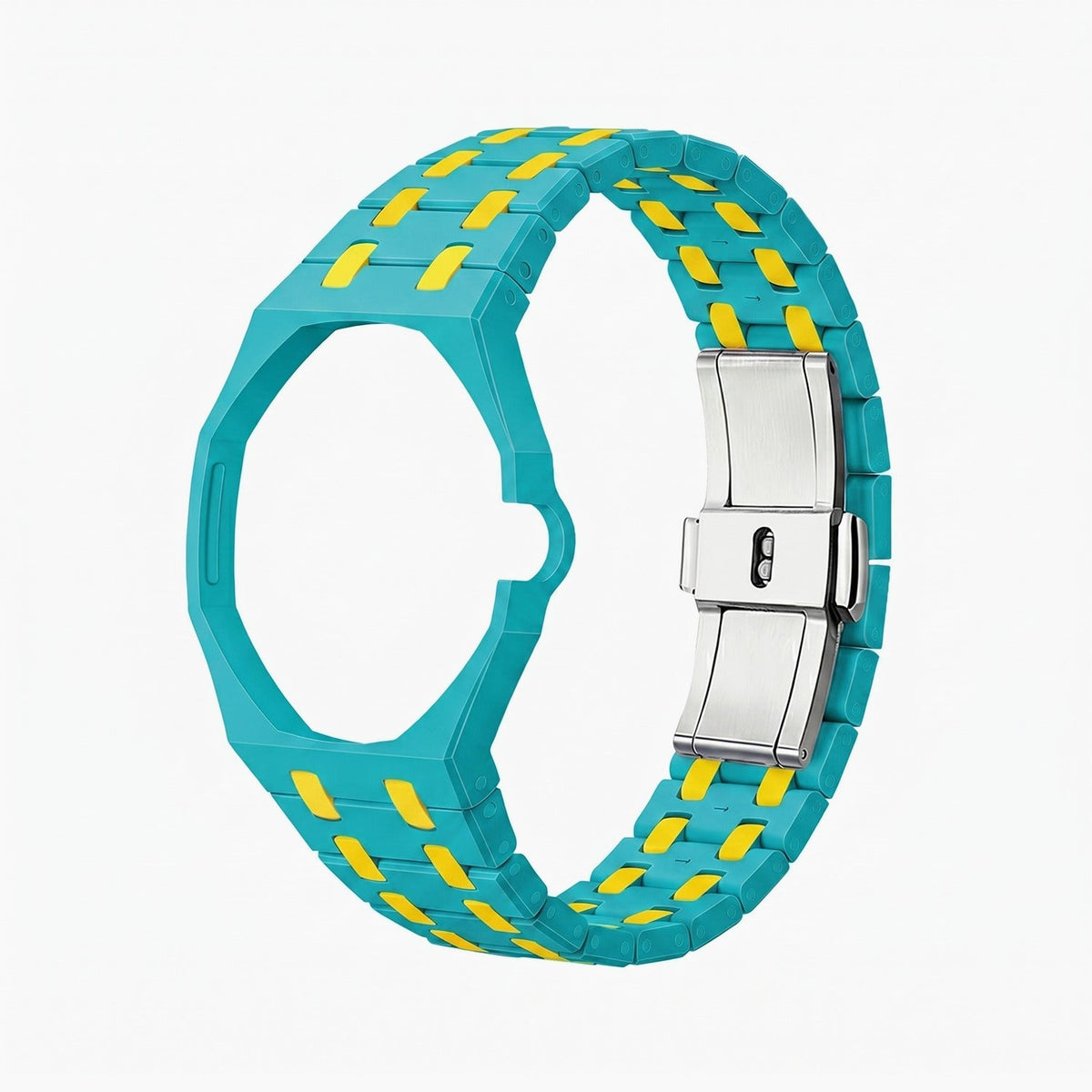Audemars Piguet x Swatch Royal Pop OTG ROZ 40 mm + Ceramic Case-Strap