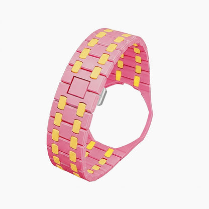 Audemars Piguet x Swatch Royal Pop "OTG ROZ" 40 mm + Ceramic Case-Strap