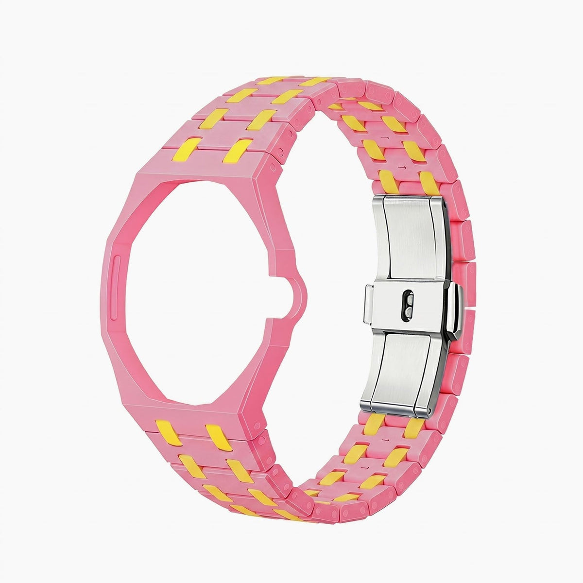 Audemars Piguet x Swatch Royal Pop "OTG ROZ" 40 mm + Ceramic Case-Strap