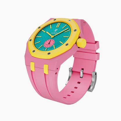 Audemars Piguet x Swatch Royal Pop OTG ROZ 40 mm + Rubber Case-Strap