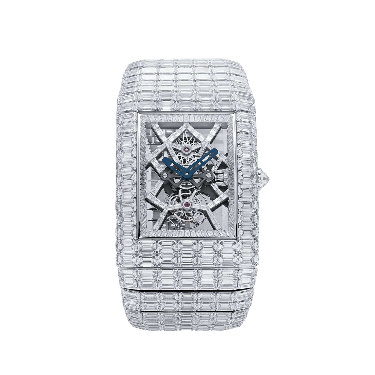 Jacob & Co. Billionaire III BL115.30.BD.AA.A30BD Tourbillon White Gold Diamond-Set Limited Edition of 18