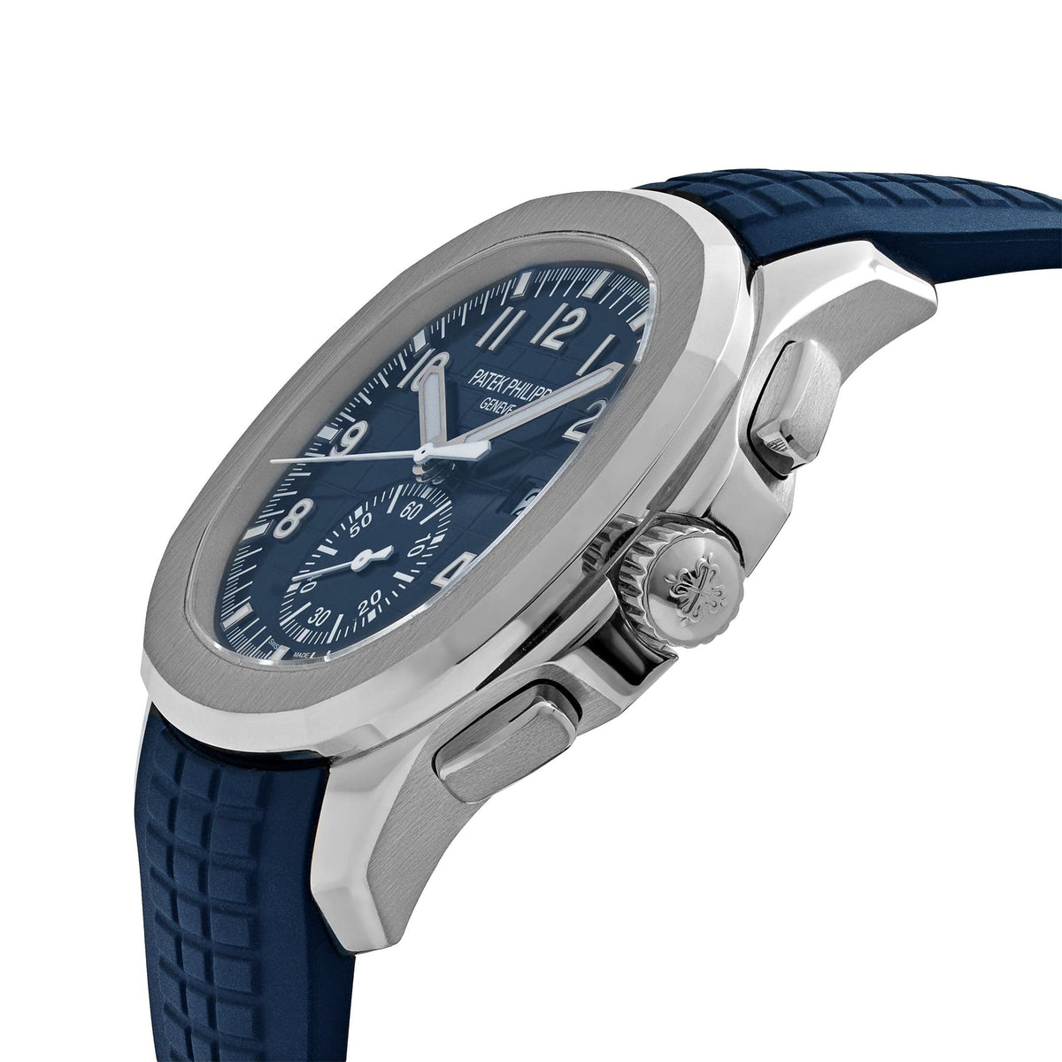 Patek Philippe Aquanaut 3285 V3 – 5968G-001 White Gold Blue Dial (2025)