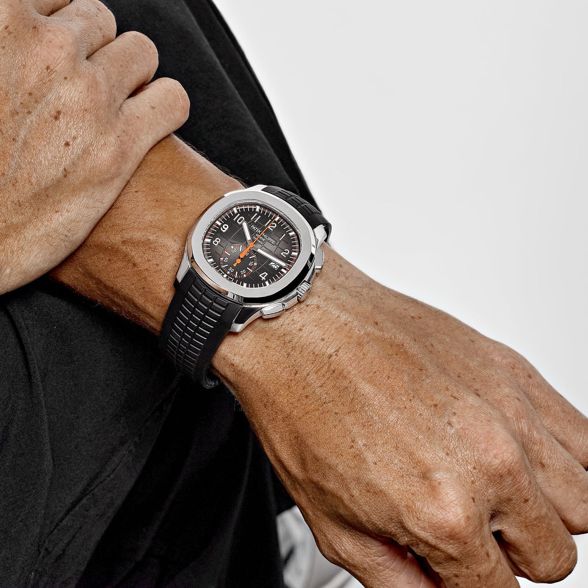 Patek Philippe Aquanaut Chronograph 3285 V3 – 5968A-001 Stainless Steel Black Dial (2024)