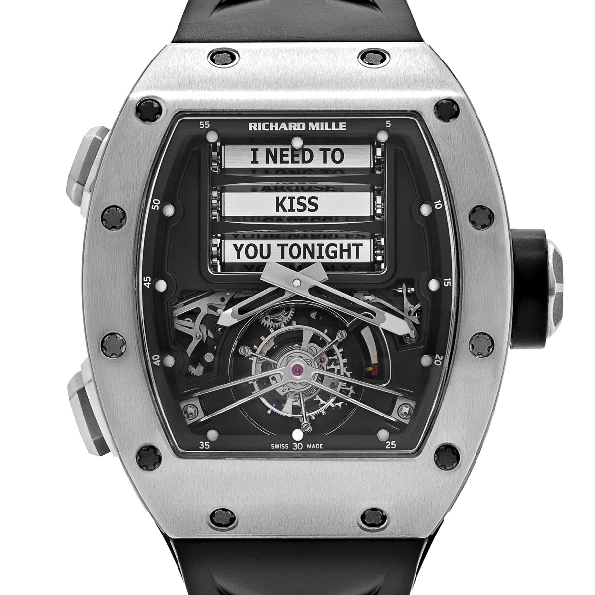 Richard Mille RM 69 Tourbillon Erotic Titanium Limited Edition of 30 (2016)